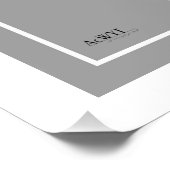 nostalgic flower art -gerbera- poster (Ecke)