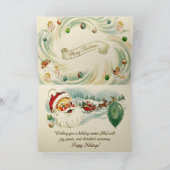 Nostalgic Kitschmas Feiertagskarte (Innenseite)