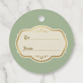 Nostalgic Kitschmas Geschenkanhänger (Rückseite)