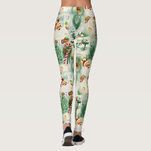 Nostalgic Kitschmas  Leggings (Rückseite)