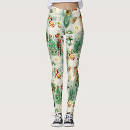 Nostalgic Kitschmas Leggings