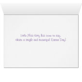 Nostalgic Kitty Cat Osterzeitung Doll Card (Innenansicht Horizontal (Unten))