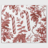 Nostalgic Red Christmas Geschenkpapier (Flach)