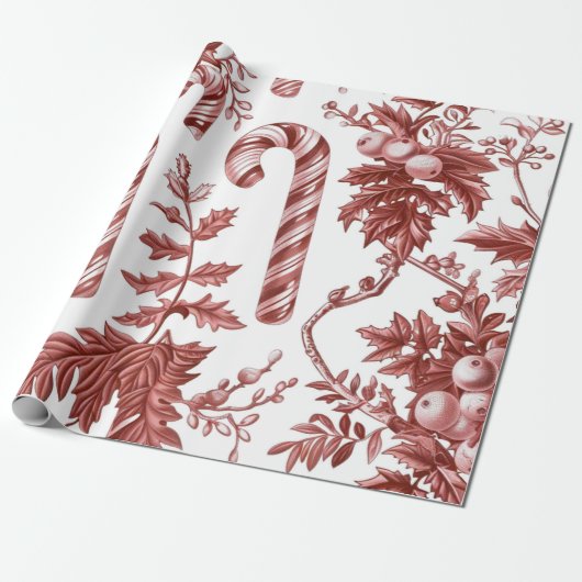 Nostalgic Red Christmas Geschenkpapier (Ungerollt)
