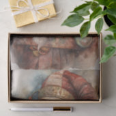 Nostalgic Santa 2 Decoupage Paper Seidenpapier (Geschenk)