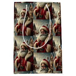 Nostalgic Santa Mittlere Geschenktüte