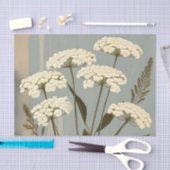 Nostalgic Yarrow Botanical Seidenpapier (Handwerk)