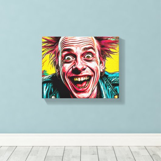 Nostalgie-1 Leinwanddruck (Insitu (Holzboden))