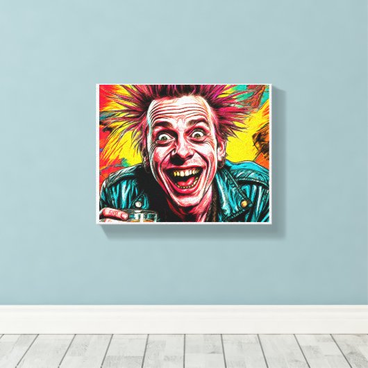 Nostalgie-1 Leinwanddruck (Insitu (Holzboden))