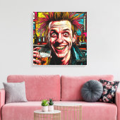 Nostalgie-2 Leinwanddruck (Insitu (Wohnzimmer))