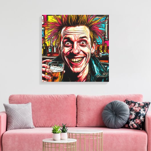 Nostalgie-2 Leinwanddruck (Insitu (Wohnzimmer))