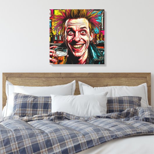 Nostalgie-2 Leinwanddruck (Insitu (Schlafzimmer))