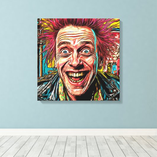 Nostalgie-3 Leinwanddruck (Insitu (Holzboden))