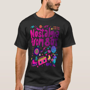 Nostalgie aus den 80er Coolen 80er Jahren Outfit I T-Shirt