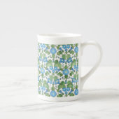 Nostalgie Blue Morning Glory Bone China Tasse (Rechts)
