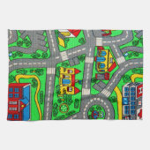 Nostalgie der 90er Jahre, Nostalgie auf der Car Ro Geschirrtuch (Horizontal)