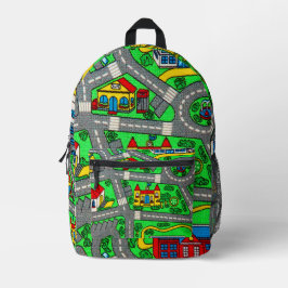 Nostalgie der 90er Jahre, Straßennostalgie Bedruckter Rucksack