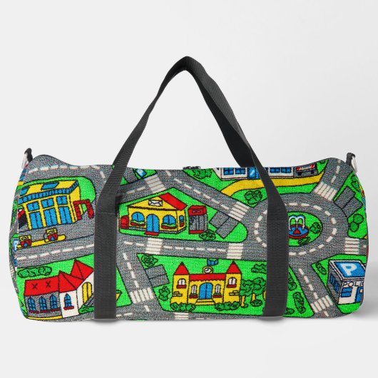Nostalgie der 90er Jahre, Straßennostalgie Duffle Bag (Vorderseite)