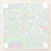 Nostalgie der 90er Jahre, Straßennostalgie Glasuntersetzer (Rückseite)