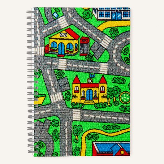 Nostalgie der 90er Jahre, Straßennostalgie Notizblock (Vorderseite)