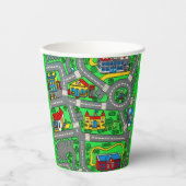 Nostalgie der 90er Jahre, Straßennostalgie Pappbecher (Vorderseite)