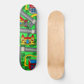 Nostalgie der 90er Jahre, Straßennostalgie Skateboard (Vorderseite)