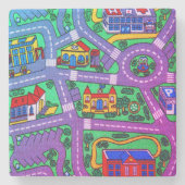 Nostalgie der 90er Jahre, Straßennostalgie Steinuntersetzer (Vorderseite)