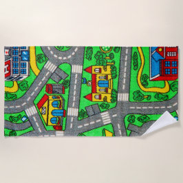 Nostalgie der 90er Jahre, Straßennostalgie Strandtuch