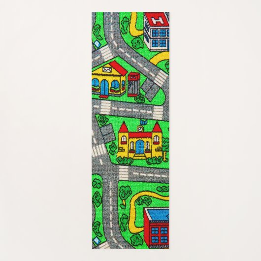 Nostalgie der 90er Jahre, Straßennostalgie Yogamatte (Vorderseite)