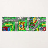 Nostalgie der 90er Jahre, Straßennostalgie Yogamatte (Vorderseite (Horizontal))