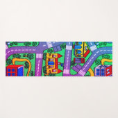 Nostalgie der 90er Jahre, Straßennostalgie Yogamatte (Vorderseite (Horizontal))