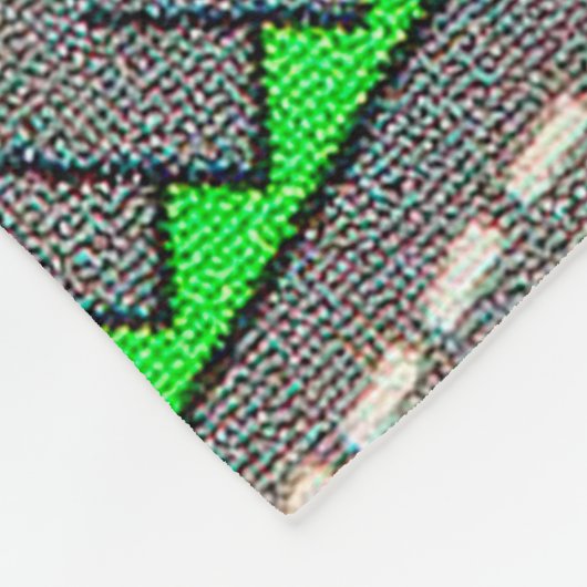 Nostalgie der 90er Jahre, Track Teppich Auto Road Fleecedecke (Ecke)