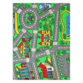 Nostalgie der 90er Jahre, Track Teppich Auto Road  Tischdecke (Vorderseite)