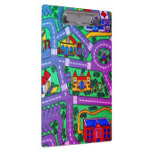 Nostalgie der 90er, Track Teppich Car Road 90er no Klemmbrett (Rechts)