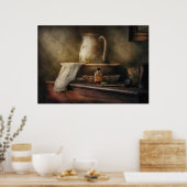 Nostalgie - Der Wasserpitcher Poster (Küche)