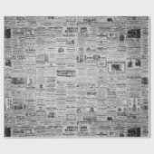 Nostalgie entpacken: Das St. Louis Mammoth Chart Geschenkpapier (Flach)