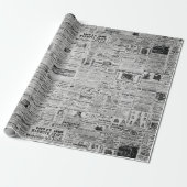 Nostalgie entpacken: Das St. Louis Mammoth Chart Geschenkpapier (Ungerollt)