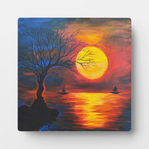 Nostalgie Fotoplatte