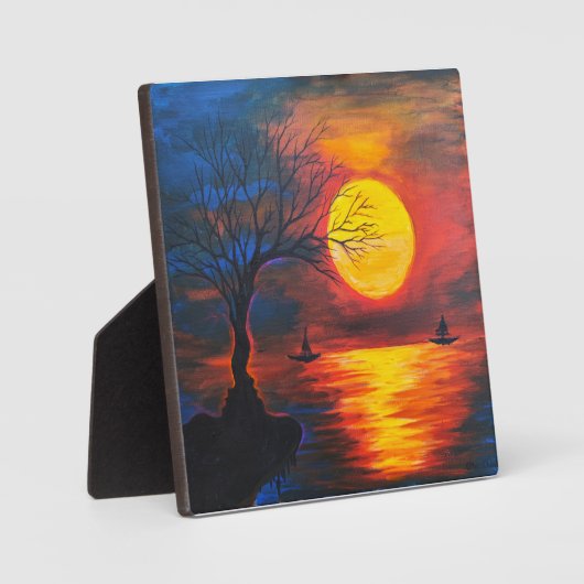 Nostalgie Fotoplatte (Vorderseite)