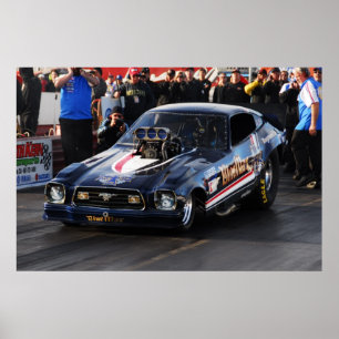 Nostalgie Funny Car Poster