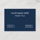 Nostalgie Golden Days Kassettenband Visitenkarte (Rückseite)