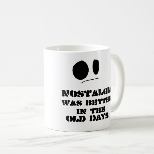 Nostalgie Kaffeetasse (VorderseiteRechts)