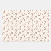 Nostalgie Retro Groovy Weihnachten Geschenkpapier Set (Vorderseite 3)