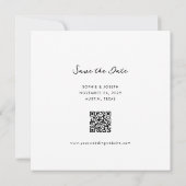 Nostalgie | Sofortbild-Look Hochzeit Save The Date (Rückseite)