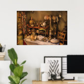 Nostalgie - Unsere erste Wohnung Poster (Heimbüro)