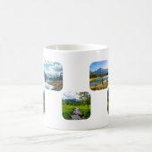 Nostalgie Urlaub personalisieren Kaffeetasse (Mittel)