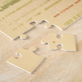 Nostalgie. Vintage Vorlage für Grunge-Fotos Puzzle (Seite)