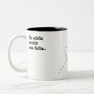 Nostalgie Zweifarbige Tasse