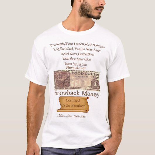 Nostalgiegeld T-Shirt (Vorderseite)