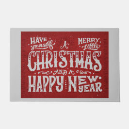 Nostalgiker "haben sich frohen wenig Weihnachten " Fußmatte